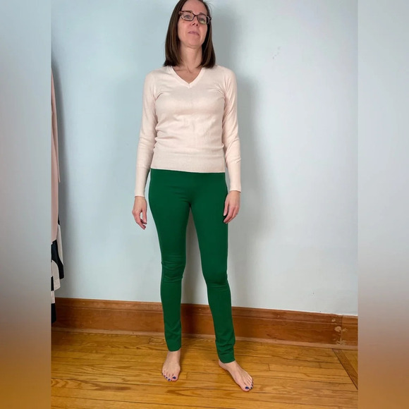 Missoni Green stretch Legging Pants,  size 40 (6/8) - Picture 3 of 11